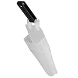 Sewroro Gartenscheren Tasche mit Gürtelhalterung Transparente PP Hülle Leichter Gartengerätegürtel für Baumscheren und Gartenscheren Tragbare Scherenhülle zur Sicheren Aufbewahrung