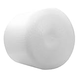 GALPADA Schockabsorbierende Luftpolsterfolie Transparente Verpackungsrolle Leichtes Polstermaterial für Geschenkverpackung und Umzug Doppelseitig Stoßfest Praktische Schutzfolie für