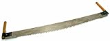 pokm toolsmarket - Zwei-Mann Holzsäge, 100 cm Breite, mit 2 Holzgriffen, Schrotsäge Zweimannsäge Handsäge Trummsäge Schrotsaege aus Blech, Zugsäge Hergestellt in EU