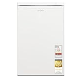 Exquisit Gefrierschrank | 91 l Nutzinhalt, Energieeffizienzklasse E, 40 dB(A) | kompakte Bauform, 4-Sterne-Gefrieren, manuelle Temperaturregelung, wechselbarer Türanschlag | GS512-040E weiss