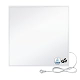 BR Bringer Infrarotheizung 300 Watt - Infrarot Elektroheizung Energiesparend - 5 Jahre Garantie, TÜV GS - Deutsche Qualitätsmarke Weiß Strahlend