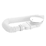 Hojalis Ablaufgarnitur Dusche 90 Mm, Duschtasse Abfluss Set Mit Geruchssperre,Haarsieb, Duschablauf Flach Mit Chrom Abdeckung, Extra Flach Abfluss Ablaufloch Set Für Duschtasse Duschwannen