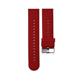 HAJMGUMC Universal Uhr Straps 22mm 20mm Quick Release Silikon Band Fit for Samsung Fit for Xiaomi Fit for Amazfit fit for Lige Smartwatch(China red,22mm)