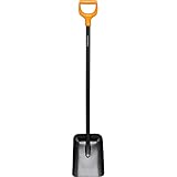 Fiskars Schaufel mit solidem D-Griff, 1,27 m