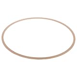 Sport-Tec Gymnastikreifen aus Holz, Hula Hoop, Trainingsreifen, Turnreifen, Fitnessreifen, Gymastik Kreis, Gewichtsreduktion, 80cm