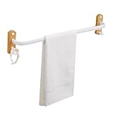 Beechwood Badezimmer-Handtuchhalter, einzelner Handtuchhalter for Toilette, wasserdicht und feuchtigkeitsbeständig, geeignet for Badezimmer(40cm)