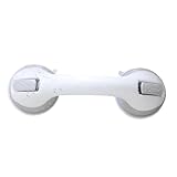 Handlauf für Badezimmer - Handicap H - Duschgriff für Badezimmer mit Saugnapf Starker Halt, Badewannengriff für Senioren, Behinderte und Behinderte