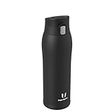 Super Sparrow Trinkflasche Edelstahl 18/8 - Trinkbecher - 750ml - BPA-Frei, Auslaufsicher Thermobecher, Trinkflaschen für Sport, Unterwegs, Schule, Outdoor, Büro, Zuhause