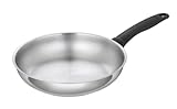 KUHN RIKON CLASSIC Bratpfanne unbeschichtet Ø 28 cm, für Induktion geeignet, Pfanne aus Edelstahl, für scharfes Braten