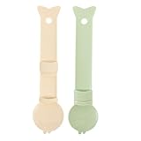 Lurrose 2 Stück Katzenfutterlöffel aus Abs Nassfutter und Leckerli Spender für Katzen und Kleine Hunde Pflegeleicht und Vielseitig Verwendbar