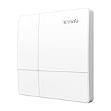 Tenda i23 AC1200 WLAN Access Point (802.11ac Dualband, 1 Gigabit-Port, Verwaltbar über APP/Weboberfläche, 802.3at PoE+ Powered, inkl. Netzteil) Weiß