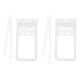 LALAFINA 2 Stück wasserdichte Handyhülle für Schwimmen und Tauchen Touchscreen Fähige Handytasche aus Hochwertigem für Outdoor Aktivitäten und Wassersport Passend für Smartphones