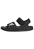 adidas Adilette Sandals RUTSCHEN, Core Black/Cloud White/Core Black, 38 EU