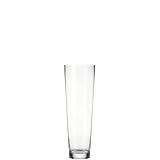 Leonardo Konisch Boden-Vase, handgefertigte Glas-Vase, konisch geformte Blumen-Vase, Deko-Vase aus Glas, mit massivem Eisboden, Höhe: 50 cm, 029556