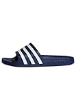 adidas Unisex Adilette Aqua Slides, Dark Blue / Cloud White...