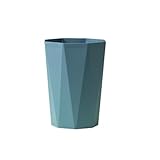 Kunststoff Diamantförmigen Müll Hause Kreative Große Badezimmer Küche Ring Müll Wohnzimmer Müll Heizkörperbürste Staubsauger (Blue, One Size)