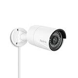 Reolink 5MP PoE Überwachungskamera Aussen, Smarte Personen-/Autoerkennung IP Kamera Outdoor mit Audio und microSD Kartensteckplatz, IR Nachtsicht, Zeitraffer, RLC-510A (Update-Version von RLC-410)