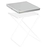 Bo-Camp Alu Tisch Platte Klapp Hocker Tablett Falt Angler Sitz Auflage Camping