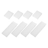 POPETPOP 4 Stück Pack Aufbewahrungsboxen für Zungenschaber Wiederverwendbar Kompakt Waschbar Reise Etui für Zungenreiniger Sicherer Halt Kunststoff Weiß