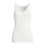 Susa Damen Thermounterwäsche - Oberteil Angora Hemd s8010800, Einfarbig, Gr. 40 (Herstellergröße: M), Weiß (wollWeiß s112)