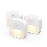 eufy Glow 3 Pack LED Nachtlicht mit Bewegungssensor, Warmes...
