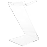 CORHAD Haartrocknerhalterung aus Transparentem Acryl Tisch Haartrocknerständer 22,5x12,4x10cm Leichter Tragbarer Fönhalter für Zuhause und College Minimalistisches Aufbewahrungsgestell