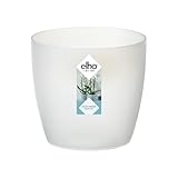 elho Brussels Orchidee 16 - Blumentopf für Innen - Ø 16.0 x H 14.6 cm - Transparent/Transparent
