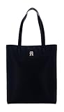 Tommy Hilfiger Damen Tote Bag Tasche TH Casual Slim Tote Ns mit Innentaschen, Schwarz (Black), Einheitsgröße