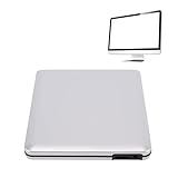 Dpofirs Externes Blu ray Laufwerk,USB3.0 6X Blu-ray CD/DVD/BD Disc Player,Aluminiumlegierung DVD/CD Brenner und Lesegerät,3D Blue Ray Movie Recorder für Laptop, Desktop und All in One