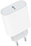 Ladegerät USB C Steckdose 25 W Schnellladegerät für iPhone 15/15 Pro/15 Pro Max/15 Plus/14/13/12/11/SE 2020/X/XS/XR, Pad Pro, Arpods, Galaxy, Pixel, Typ C Wandnetzteil Adapter