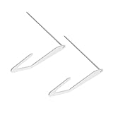 OSALADI 2 Stück Teiliges Nähmaschinen Presser Feet Bar Parallel Führungsstange Langlebiger Nähfußhalter aus Robustem Material für Heim und Profi Näharbeiten Geeignet für Präzises Nähen