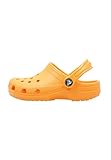 Crocs Unisex Kids Classic Clog K Clog, Orange Zing,37/38 EU