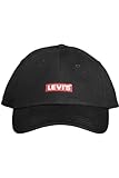 Levi's Footwear and Accessories Unisex Cap-Baby TAB Logo Kopfbedeckung, Regular Black, UN (58cm)