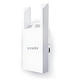 Tenda WLAN Verstärker Repeater AC1200, WiFi Extender Dual-Band (867 MBit/s 5GHz + 300 MBit/s 2,4GHz), kompatibel mit Allen Routern (inkl. Fritzbox), Abdeckung 120–150 m², AP Modus, A18
