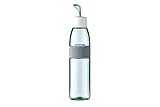 Mepal Trinkflasche Ellipse Nordic Green – 500 ml Inhalt – auch für kohlensäurehaltige Getränke – bruchfestes Material - auslaufsicher - Spülmaschinengeeignet