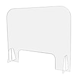 barenx Nagelstudio Niesschutz Acryl Trenngitter Schutztisch Arbeitsplatz Tisch - 40 x 50 cm 15,7 x 19,7 Zoll