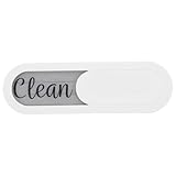 ARTIBETTER Magnetischer Spülmaschinen Schild Clean Dirty Indikator Rutschfester Abs acryl Magnet für Geschirrspüler Kühlschrank Waschmaschine Langlebiges Küchen Haushaltszubehör