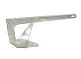 PONTTOR M Anker Bootsanker Bruce Anker stahlverzinkt für Boot Yacht Schiff Marine Dinghy10 kg