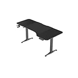 VDD Gaming - Gaming Schreibtisch - Sitzständer elektrisch höhenverstellbar - 160 x 75 cm
