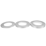 Zerodeko 3 Rollen Selbstklebendes Nahtfüllband aus Pet für Wand und Bodenfliesenfugen Ölbeständig für Sockel und Schlafzimmerdekoration