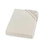 sleepling Biber Spannbetttuch, Feinbiber Spannbettlaken,...