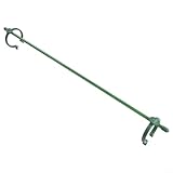 Gartenpfähle, verstellbare Clips, schützt Pflanzen vor rauem Wetter, 45,7 cm Länge, 6 Stück