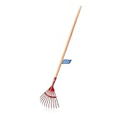 BigDean Kinder Laubrechen Fächerbesen Gartenrechen -...