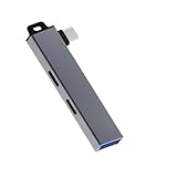 Kompakte Typ C Hubs Mit 2Typ Und USB3.0-Port Adapter USB Splitter USB Für Laptop Tablets Kompatibilität Typ C