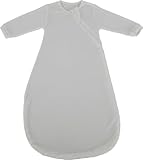 Set Dr. Sonne Innenschlafsack & Windel Blaubaer | Schlafsack Neugeborene 0,5 TOG aus 100% TENCEL | Babyschlafsack mit Rundum-Zipp & langen Ärmeln | temperaturausgleichend & allergikerfreundlich