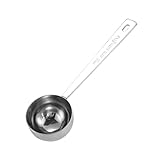 Messlöffel-Set, Stahl, Kaffeelöffel, Esslöffel, Messlöffel, langer Griff, Kaffee, präzise Messungen