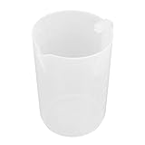 LALADEFIEE Ölmessbecher kunststoffbecher plastikgläser measuring cups Flüssigkeitsmessbecher platikbecher en Liter Mittel Auto Wärmer graduierter Becher Haushalt graduierte Tasse Kaffeetasse