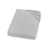 sleepling Biber Spannbetttuch, Feinbiber Spannbettlaken,...
