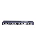 Netgear GS116GE Switch 16 Port Gigabit Ethernet LAN Switch (Plug-and-Play Netzwerk Switch, lüfterlos, robustes Metallgehäuse, ProSAFE Lifetime-Garantie)