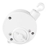 YARNOW Musiktbox Hanging Glocken interaktives Babyspielzeug Krippenanhänger musik Musikspielzeug für Babys Musikglocke für Babybett Anhänger für das Babybett Musikmobile Plastik Weiß